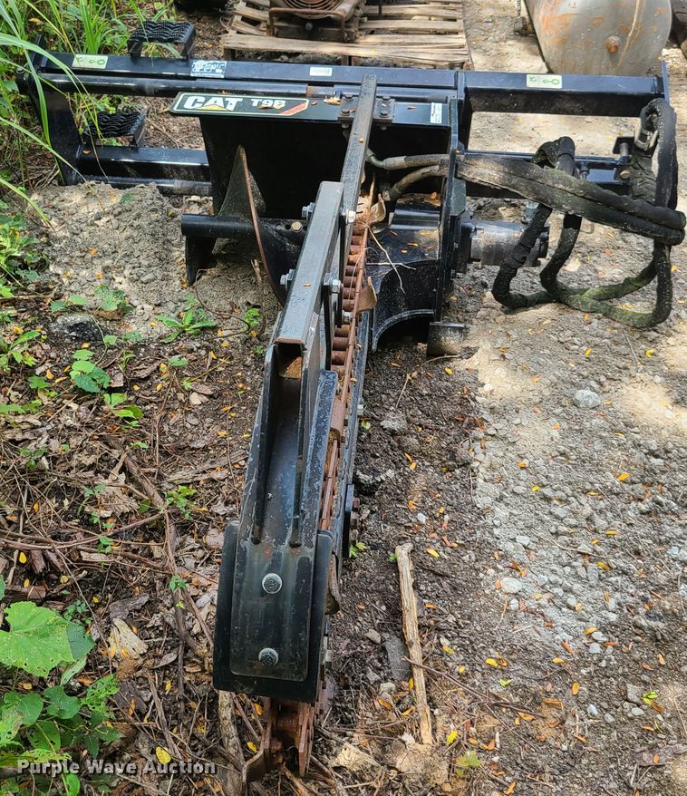 image for item EZ9153 Caterpillar T9B skid steer trencher