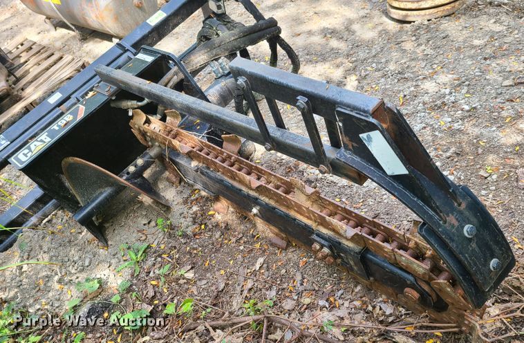 image for item EZ9153 Caterpillar T9B skid steer trencher