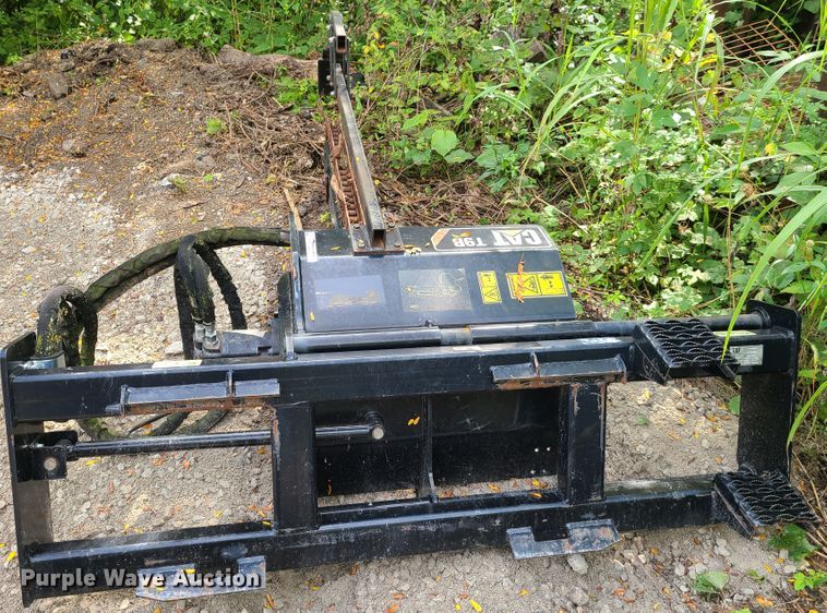 image for item EZ9153 Caterpillar T9B skid steer trencher