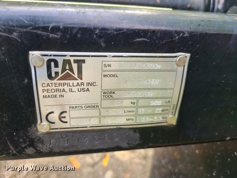 image for item EZ9153 Caterpillar T9B skid steer trencher