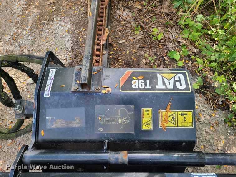 image for item EZ9153 Caterpillar T9B skid steer trencher