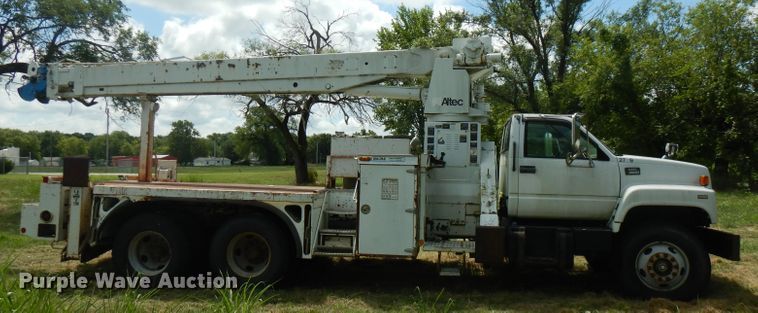 image for item FN9292 1997 GMC C8500  crane truck