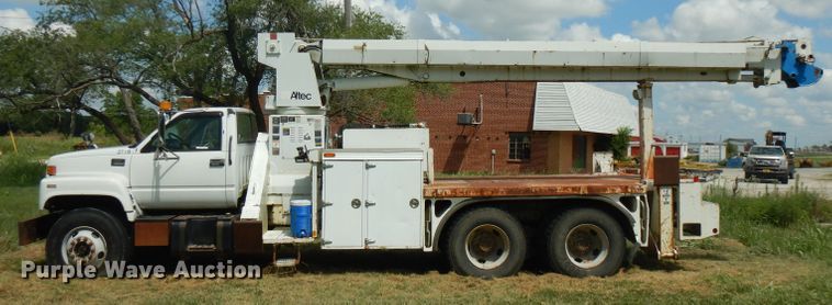 image for item FN9292 1997 GMC C8500  crane truck