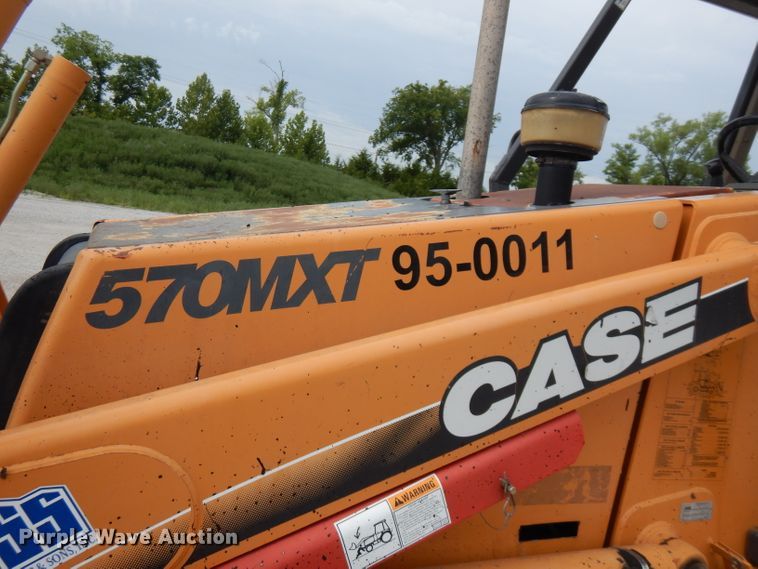 image for item FN9335 2007 Case 570MXT  landscape tractor