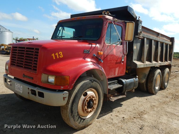 image for item FN9337 1998 International 4900  dump truck