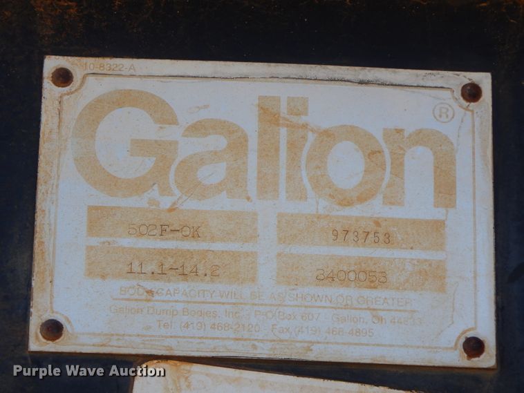 image for item FN9337 1998 International 4900  dump truck