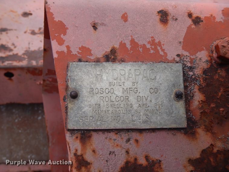 image for item FN9361 Rosco Hydrapac  double drum roller