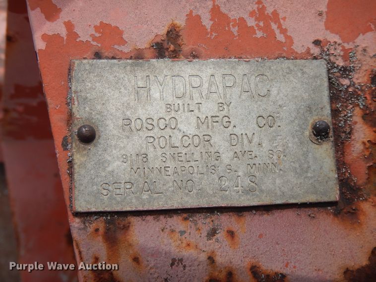 image for item FN9361 Rosco Hydrapac  double drum roller