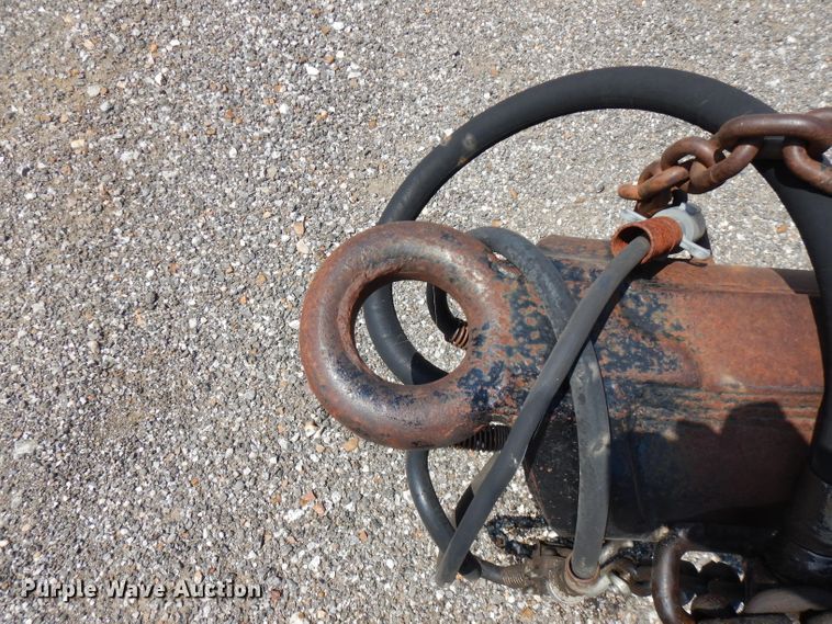 image for item FN9362 1996 shop built end dump pup trailer