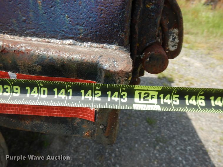 image for item FN9362 1996 shop built end dump pup trailer