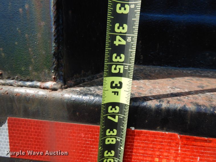 image for item FN9362 1996 shop built end dump pup trailer