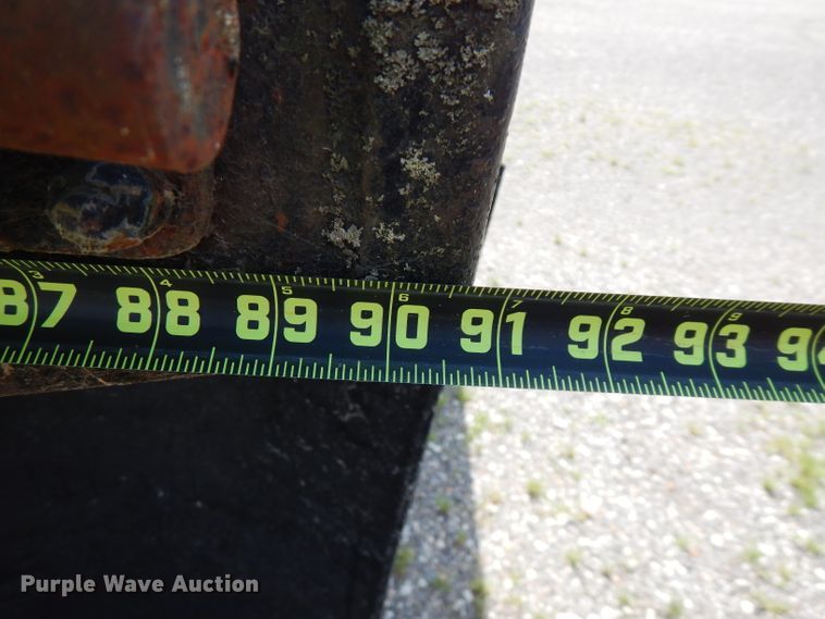 image for item FN9362 1996 shop built end dump pup trailer