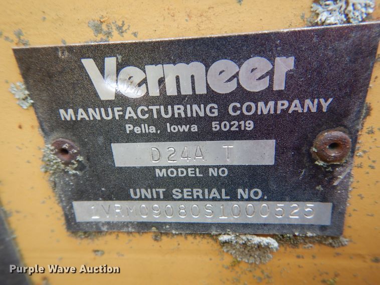 image for item FT9053 1996 Vermeer Navigator D-24A  directional boring unit