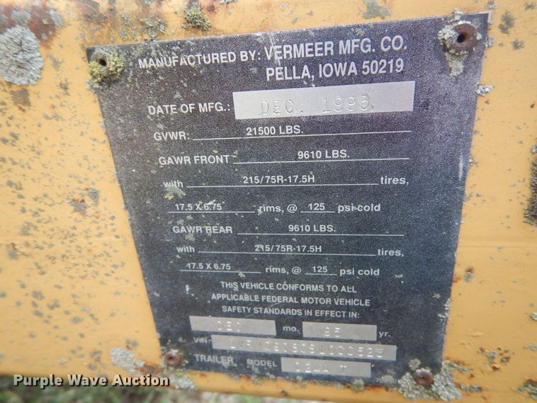 image for item FT9053 1996 Vermeer Navigator D-24A  directional boring unit