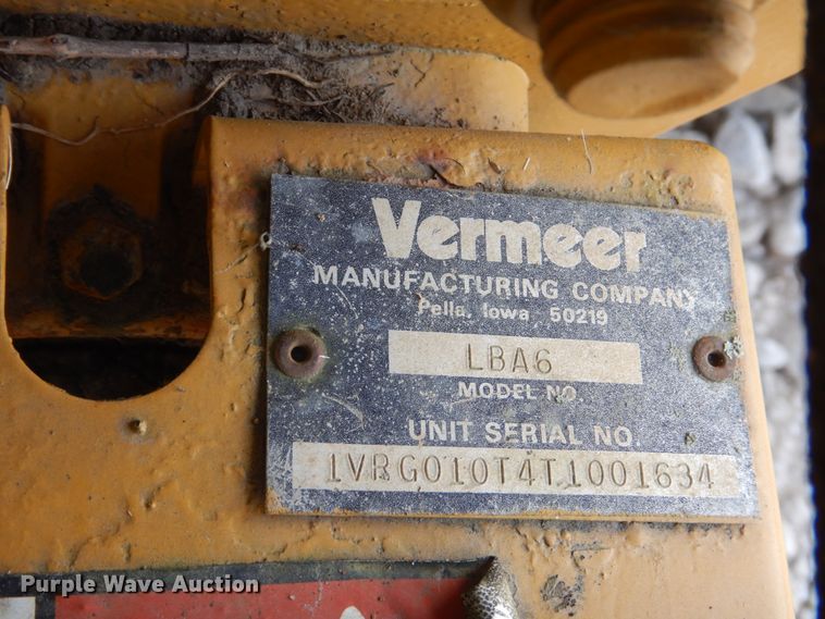 image for item FT9054 1996 Vermeer LM42  trencher