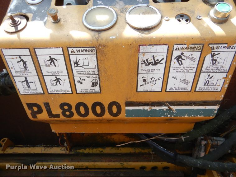 image for item FT9055 1999 Vermeer PL8000  directional boring unit