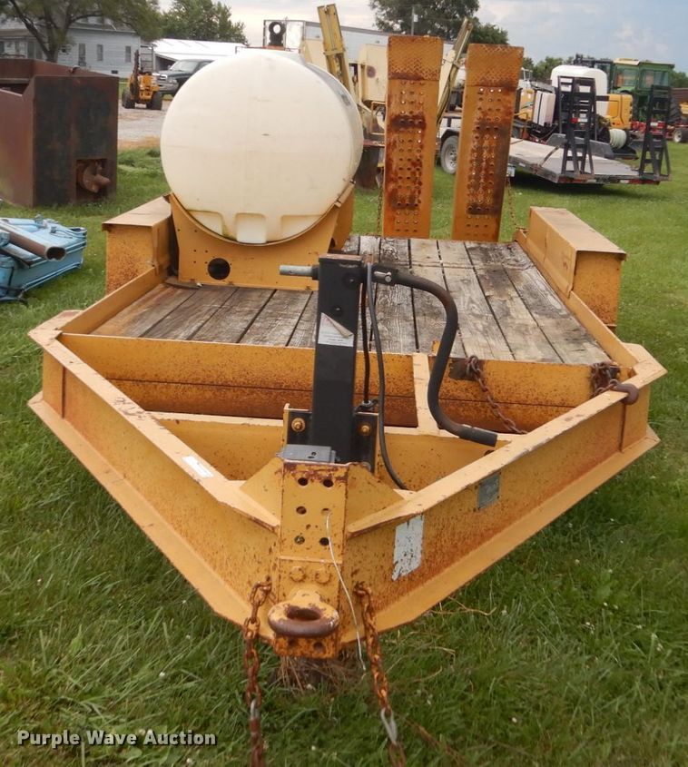 image for item FT9059 1996 Belshe equipment trailer