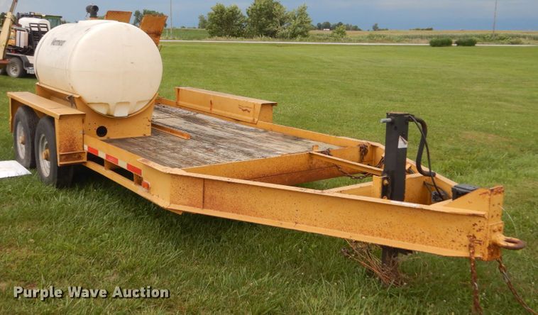 image for item FT9059 1996 Belshe equipment trailer