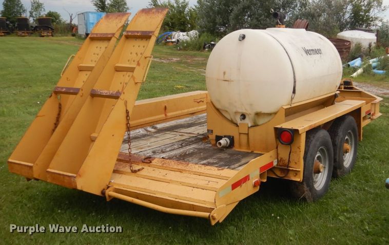 image for item FT9059 1996 Belshe equipment trailer