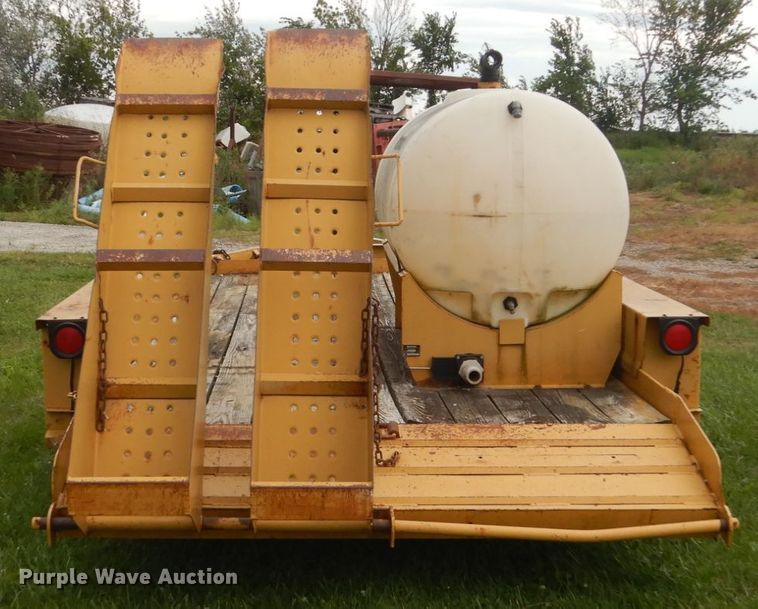 image for item FT9059 1996 Belshe equipment trailer