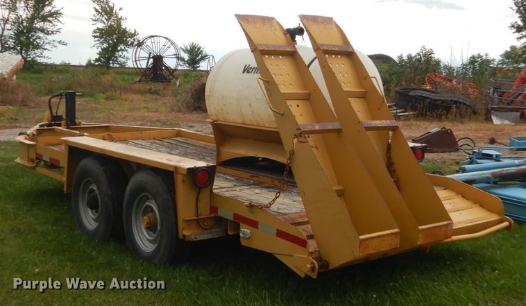 image for item FT9059 1996 Belshe equipment trailer