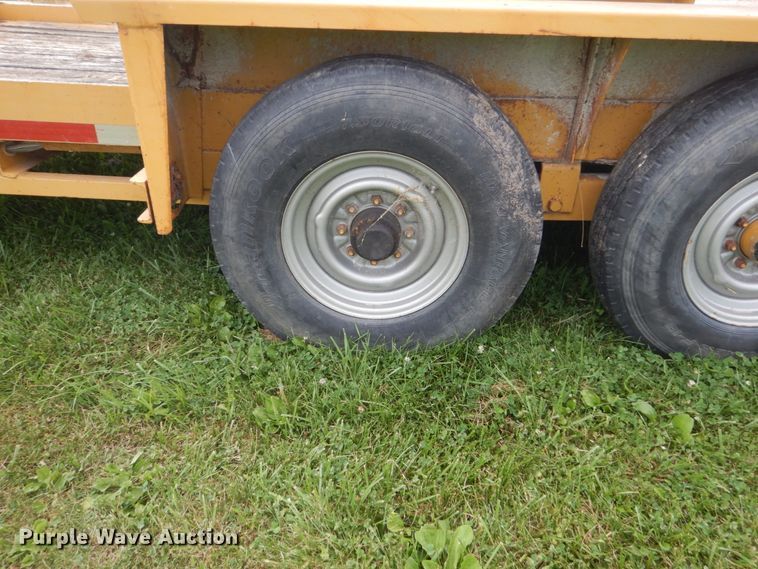 image for item FT9059 1996 Belshe equipment trailer