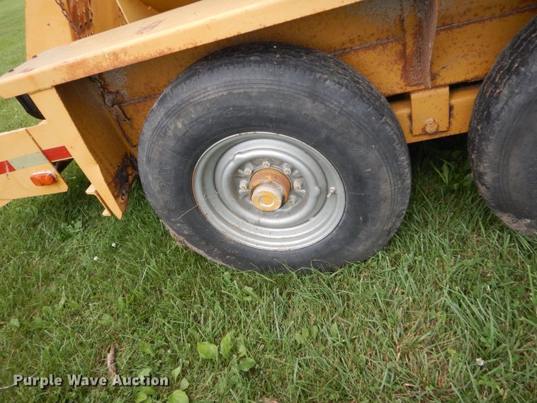 image for item FT9059 1996 Belshe equipment trailer