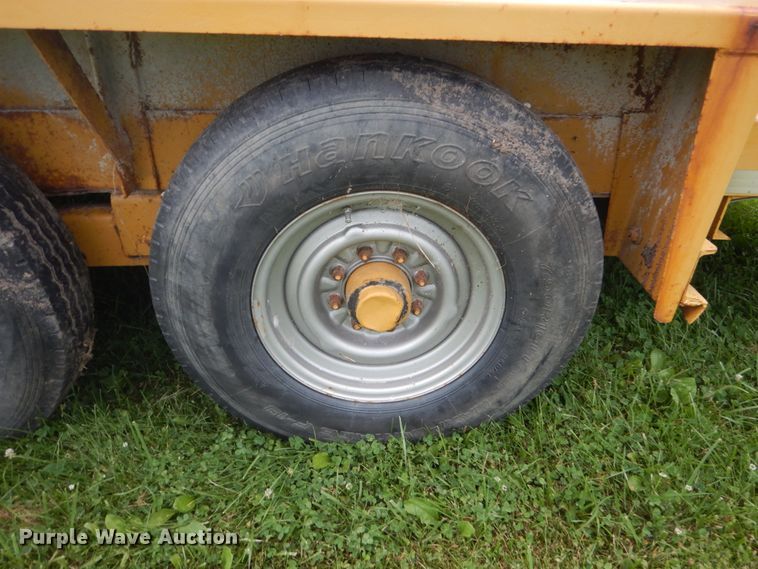 image for item FT9059 1996 Belshe equipment trailer