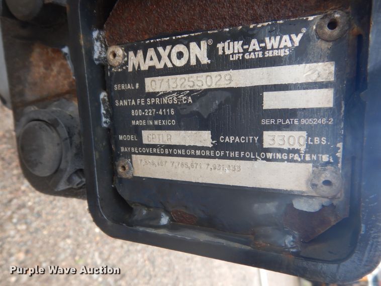 image for item FT9088 Maxon GPTLR end gate lift