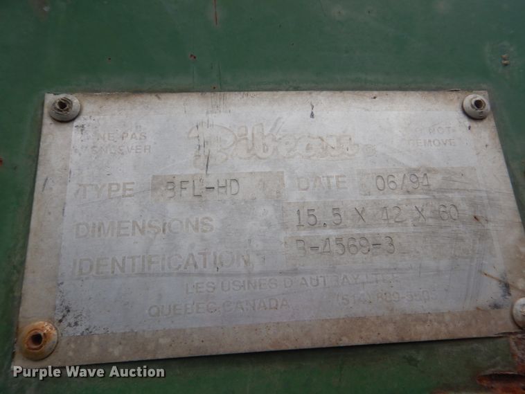 image for item FT9107 1994 Ford L8000  dump truck