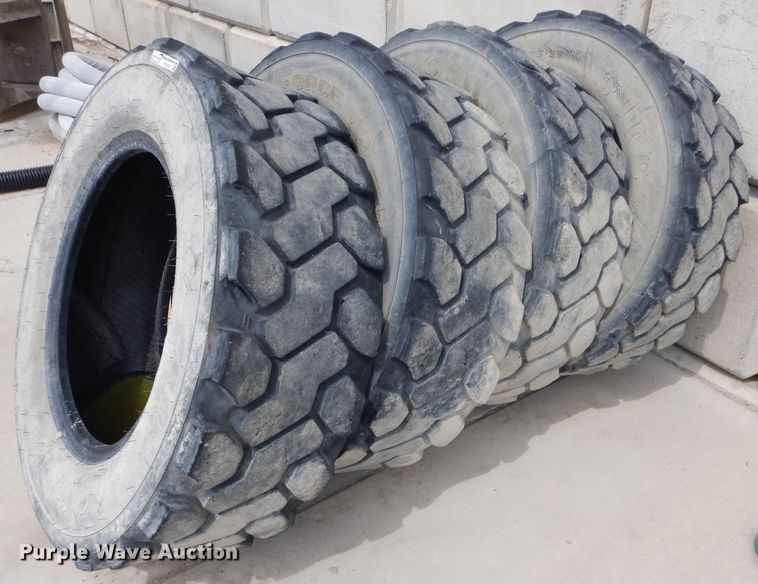 4) Firestone 400/75-28 tires in Manhattan, KS | Item FY9197 sold | Purple  Wave