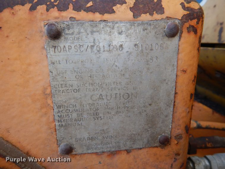 image for item GA9151 1995 John Deere 850B LGP  dozer