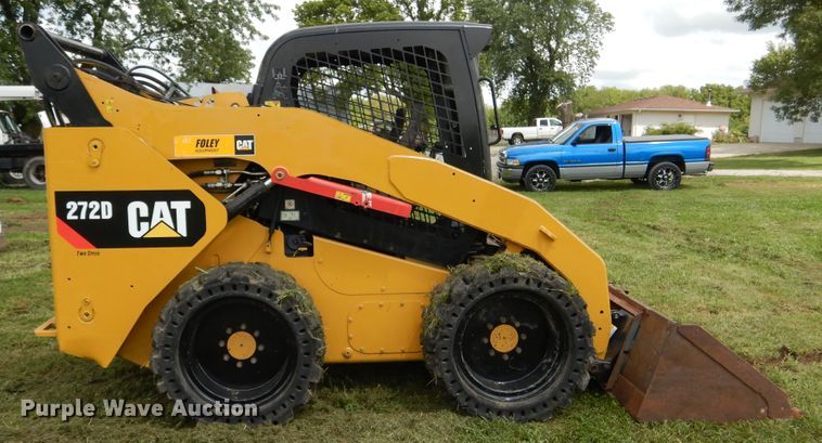image for item GL9759 2012 Caterpillar 272D  skid steer loader
