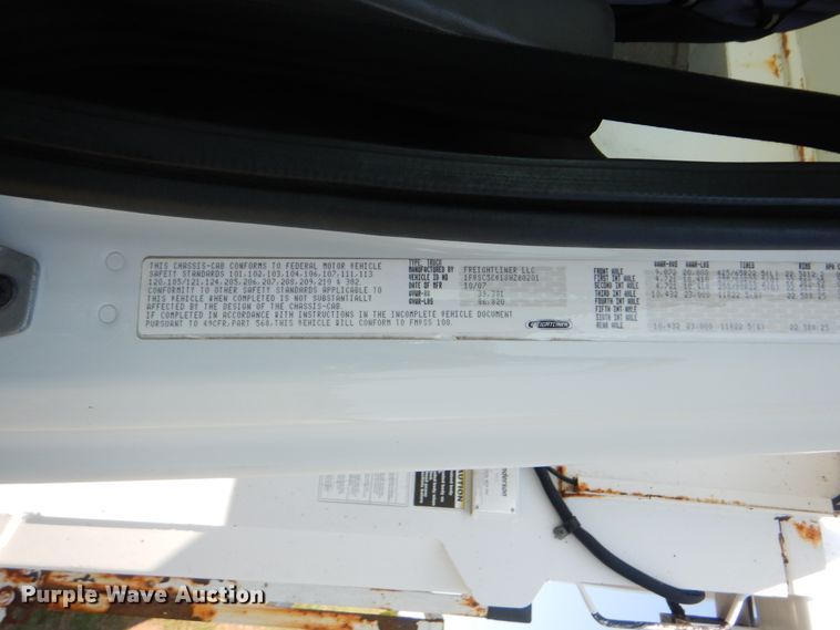 image for item GM9121 2008 Freightliner Business Class M2  dump truck