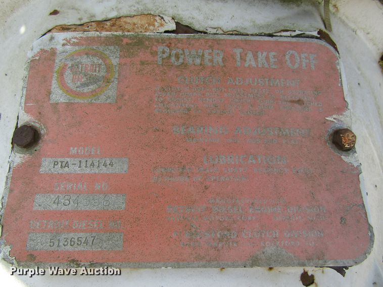 image for item GQ9094 Detroit Diesel six cylinder diesel engine