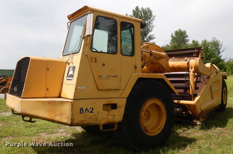 image for item HA9393 1980 John Deere 862  conventional scraper