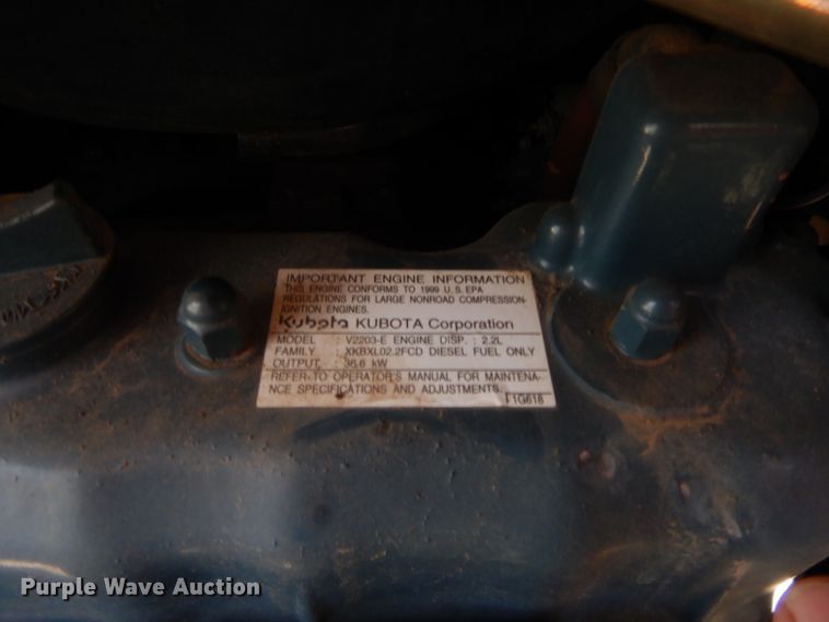 image for item HB9455 2000 Bobcat 753  skid steer loader