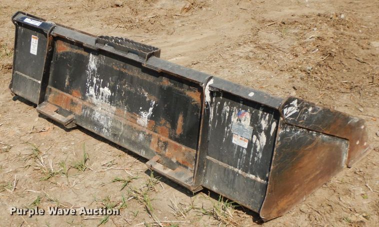 image for item HJ9536 Paladin 76"W skid steer bucket