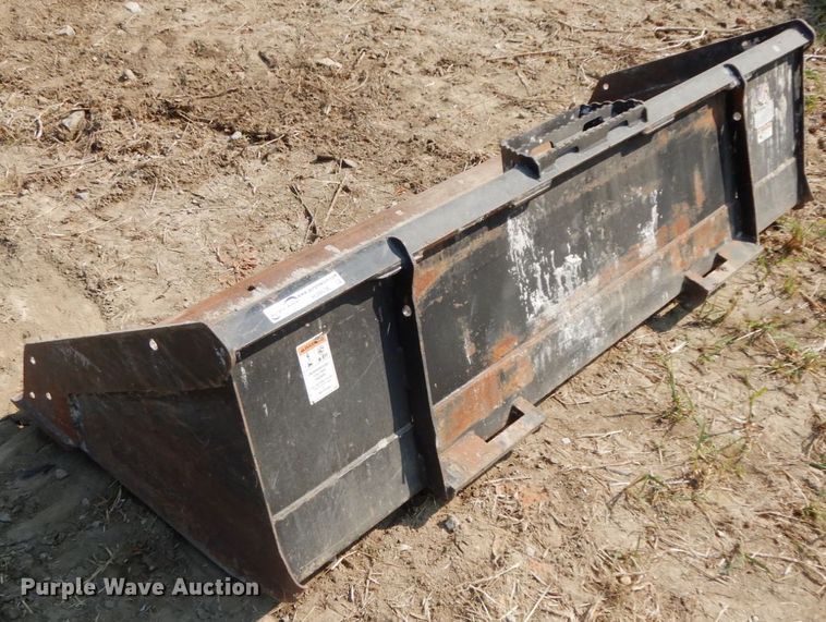 image for item HJ9536 Paladin 76"W skid steer bucket