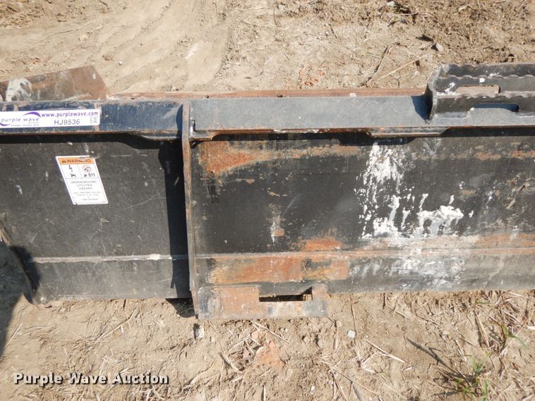 image for item HJ9536 Paladin 76"W skid steer bucket