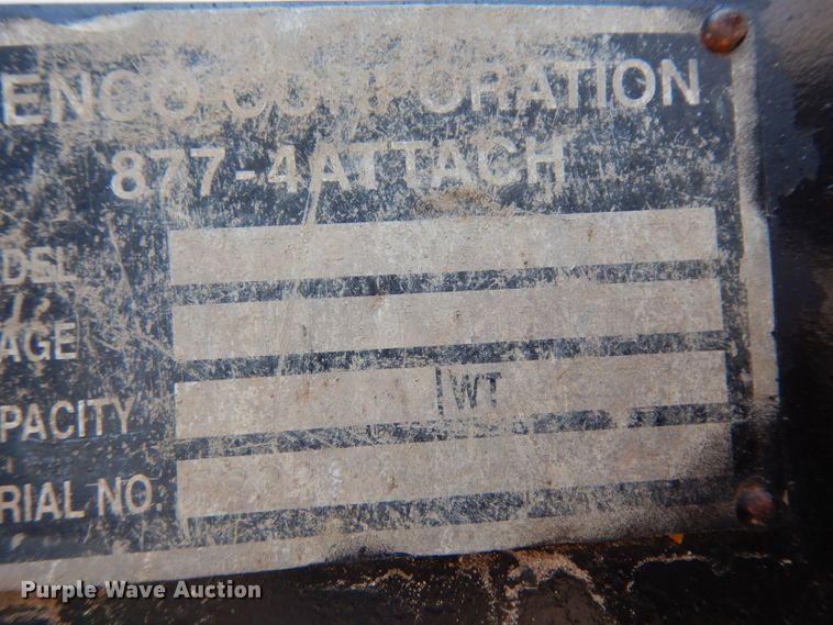 image for item HR9549 Kenco HY210 23"W excavator bucket