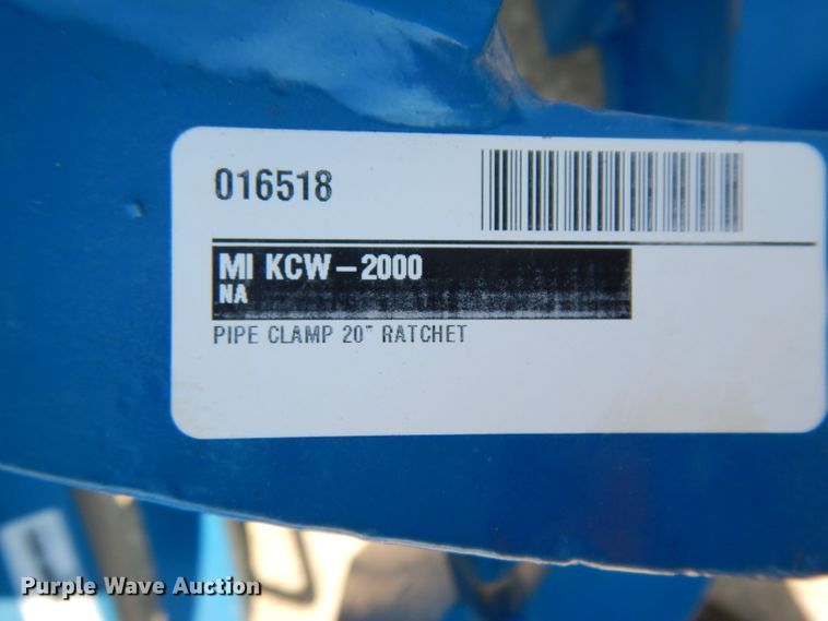 image for item HR9555 (5) ratcheting pipe clamps