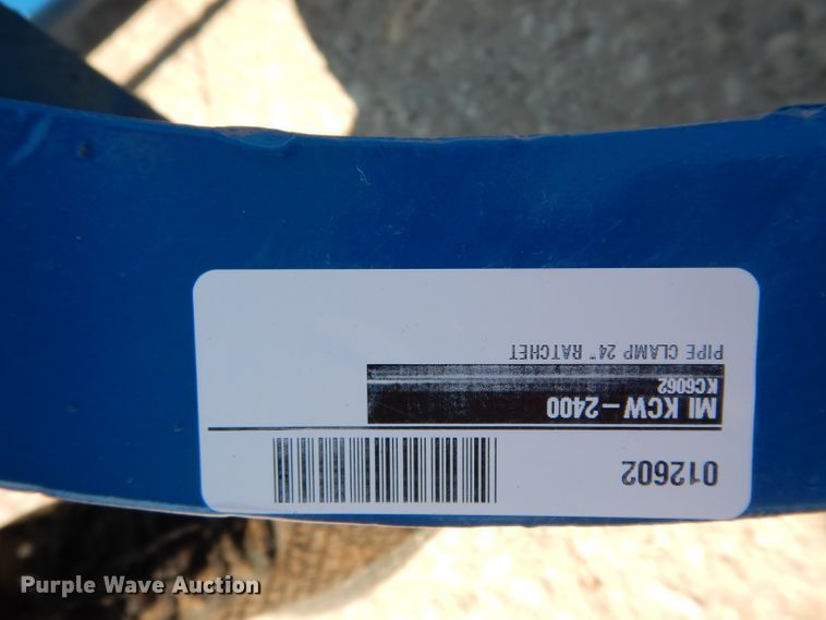 image for item HR9555 (5) ratcheting pipe clamps