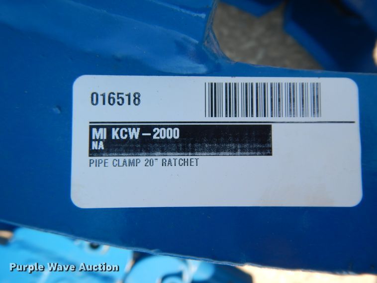 image for item HR9555 (5) ratcheting pipe clamps