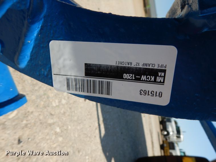 image for item HR9555 (5) ratcheting pipe clamps