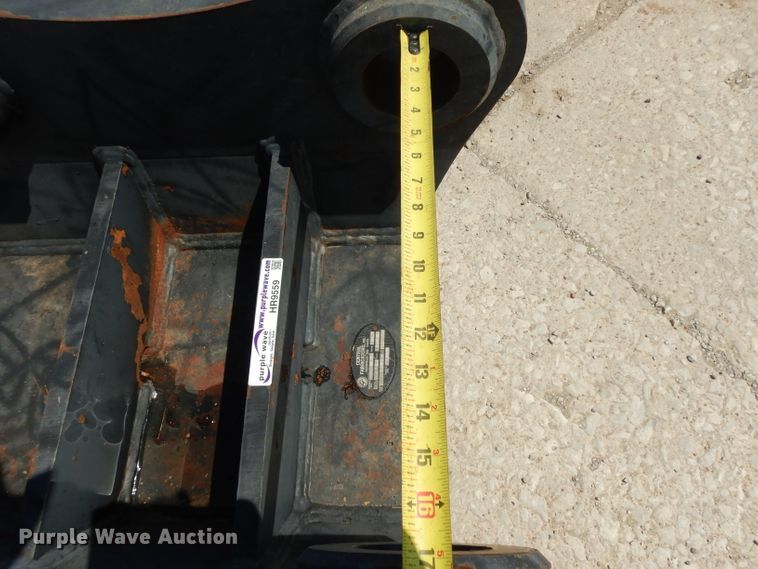 image for item HR9559 Central Fabricators excavator coupler