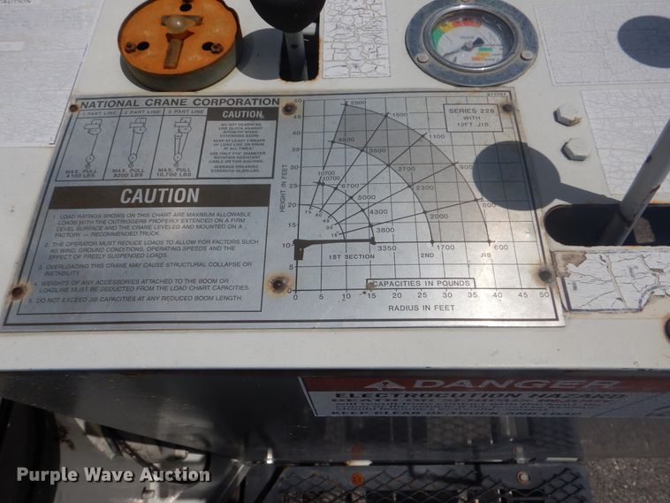 image for item HY9262 2003 Ford F750 Super Duty  crane truck