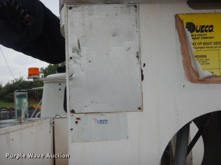 image for item HY9264 1998 International 4700  digger derrick truck