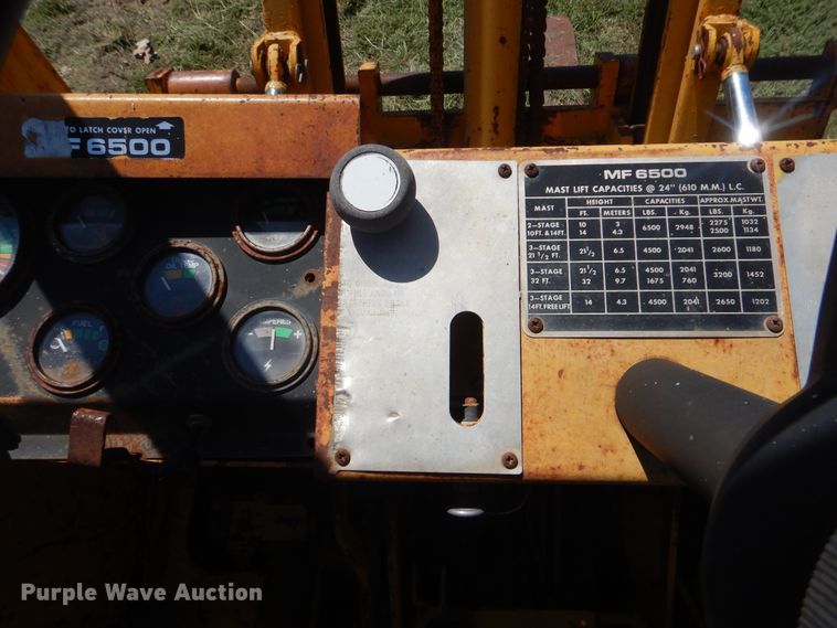 image for item HY9296 Massey Ferguson MF6500  forklift