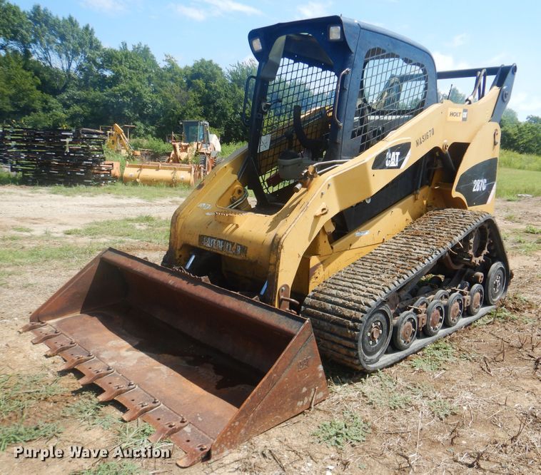 image for item HY9302 2008 Caterpillar 287C  tracked skid steer loader